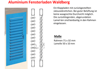 Aluminium Fensterladen